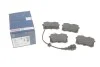 Тормозные колодки дисковые SEAT / VW Ibiza / Polo задняя сторона 1.2-1.9TDI - 07 0986424813