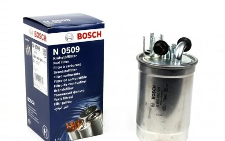 Паливний фільтр 0509 AUDI / VW / SKODA A6, A4, Superb, Passat 2,5TDI -06 BOSCH 0986450509