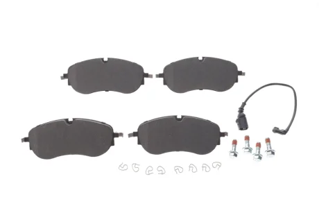 Фото 1 - комплект гальмівних колодок BOSCH 0 986 460 281 Комплект гальмівних колодок BOSCH 0 986 460 281 (фото 1)