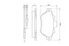 Тормозные колодки дисковые, к-кт. BOSCH 0 986 460 950 (фото 5)