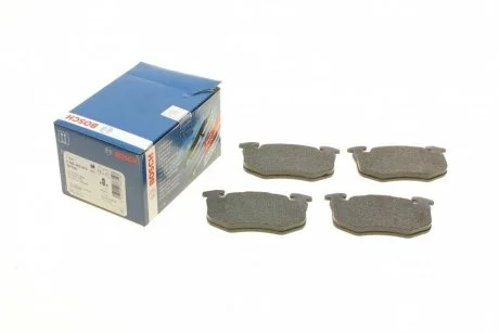 Гальмівні колодки дискові CITROEN/PEUGEOT/RENAULT Xsara/106/206/306/Megane/Clio \'\'F \'\'>>07 BOSCH 0986460970