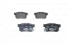 Тормозные колодки дисковые HONDA NSX 3.0i, Legend 3.2i, Accord, Civic / ROVER 600 -01 BOSCH 0986461006 (фото 3)