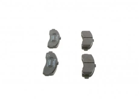 Гальмівні колодки дискові перед. Nissan Micra II 1.0i-1.5D 92-03 BOSCH 0 986 461 122