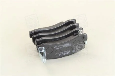 Фото 1 - тормозные колодки дисковые TOYOTA Camry / Carina E / Avensis / Corolla -01 BOSCH 0986461136 Тормозные колодки дисковые TOYOTA Camry / Carina E / Avensis / Corolla -01 BOSCH 0986461136 (фото 1)