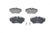 Тормозные колодки дисковые VW Transporter передняя сторона - 03 BOSCH 0986461753 (фото 4)