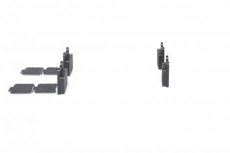 Гальмівні колодки, дискові BOSCH 0986466302
