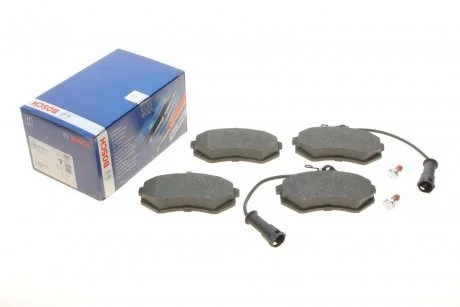 Тормозные колодки дисковые AUDI 80/90/100/200 BOSCH 0986466693