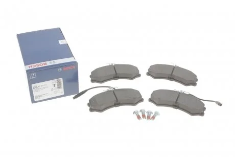 Тормозные колодки дисковые CITROEN C25 | FIAT Ducato | PEUGEOT J5 -94 BOSCH 0986467411