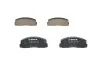Тормозные колодки дисковые MITSUBISHI Colt / Galant / Lancer -92 BOSCH 0986469550 (фото 4)