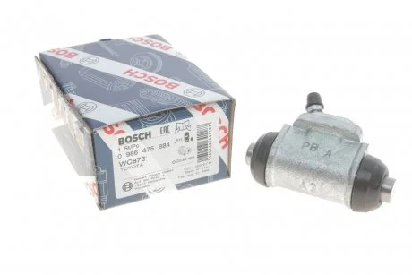 Тормозной цилиндр TOYOTA Avensis задняя правая сторона 97 - BOSCH 0986475884