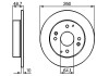 Гальмівний диск HONDA / ROVER Accord / Civic / 600 0986478172