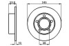 Тормозной диск AUDI A6 Quattro задняя сторона BOSCH 0986478461 (фото 1)