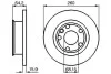 Гальмівний диск VW California, Caravelle, Multivan, Transporter T4 F 0986478547