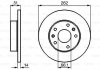 Тормозной диск LAND ROVER Freelander передняя сторона 1,8-2,5 97 -06 0986478991