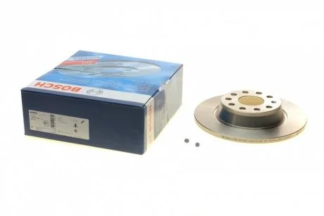 Тормозной диск AUDI / SKODA / VW / SEAT A3 / Octavia / SuperB / Golf / Passat / Touren / Sharan задняя сторона 04 - BOSCH 0986479247