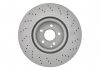 Тормозной диск MERCEDES W211 / 221 передняя сторона Spoprt / AMG 05 - BOSCH 0986479412 (фото 3)