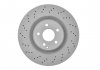 Тормозной диск MERCEDES W211 / 221 передняя сторона Spoprt / AMG 05 - BOSCH 0986479412 (фото 4)
