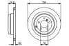 Тормозной диск BOSCH 0986479479 (фото 1)