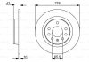 Тормозной диск CHEVROLET / OPEL Astra / Zafira / задняя сторона 1.6-2.2 04 -15 0986479515