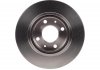 Тормозной диск HYUNDAI i10 колеса 14 передняя сторона 13 - BOSCH 0986479770 (фото 3)