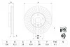 Тормозной диск PR2 FORD / LAND ROVER / VOLVO Galaxy / Mondeo / S-Max / S80 / V70 / XC70 300mm передняя сторона 07 - BOSCH 0986479974 (фото 5)