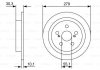 Гальмівний диск BOSCH 0986479D35 (фото 6)