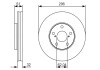 Гальмівний диск LEXUS GS300/GS430/SC430 \'\'F \'\'3,0-4,3 \'\'97-10 0986479R20