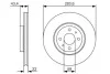 Гальмівний диск ALFA ROMEO/CITROEN/FIAT/LANCIA/PEUGEOT \'\'F \'\'92>> PR2 BOSCH 0986479S01 (фото 1)