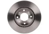 Тормозной диск KIA Cerato передняя сторона 04 - PR2 BOSCH 0986479S28 (фото 3)