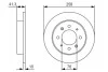 Гальмівний диск PR2 - заміна на 0986479462 BOSCH 0986479S57 (фото 1)