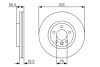 Тормозной диск VW Multivan 17 передняя сторона 03 - PR2 BOSCH 0986479S72 (фото 1)