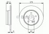 Тормозной диск MB С (S204 / W204) задняя сторона PR2 0986479S96