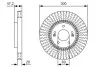 Гальмівний диск HYUNDAI Sonata / ix35 F'2,0-2,409 >> BOSCH 0986479U43 (фото 1)