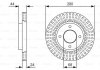 Тормозной диск BOSCH 0 986 479 U62 (фото 1)