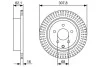 Тормозной диск INFINITI / NISSAN FX / M / Q70 / Q50 / JX / QX60 / QX70 / FX35 / Murano / Pathfinder задняя сторона 3,5-4,5 08 - 0986479W11