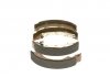 Тормозные колодки барабанные (ручник) SMART / Сabrio / City-Coupe 0.6-0.7I 98-07 BOSCH 0986487600 (фото 1)