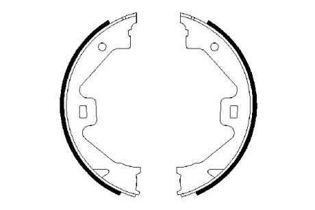 Гальмівні колодки барабанні BOSCH 0986487650 (фото 1)