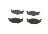 Тормозные колодки дисковые SEAT Arosa / SKODA Fabia / VW Polo / Lupo -07 BOSCH 0986494005 (фото 3)