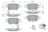 Гальмівні колодки, дискові BOSCH 0986494014 (фото 5)