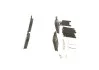 Колодки тормозные дисковые MB C-CLASS (W203, S202), задн. BOSCH 0 986 494 022 (фото 2)