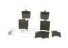 Колодки тормозные дисковые MB C-CLASS (W203, S202), задн. BOSCH 0 986 494 022 (фото 4)