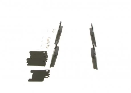 Колодки тормозные дисковые MB C-CLASS (W203, S202), задн. BOSCH 0 986 494 022