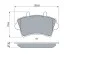 Тормозные колодки дисковые OPEL Movano / RENAULT Master -06 BOSCH 0986494031 (фото 5)