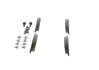 Тормозные колодки дисковые PEUGEOT 206 передняя сторона - 02 BOSCH 0986494039 (фото 1)