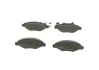 Тормозные колодки дисковые PEUGEOT 206 передняя сторона - 02 BOSCH 0986494039 (фото 3)