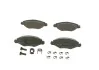 Тормозные колодки дисковые PEUGEOT 206 передняя сторона - 02 BOSCH 0986494039 (фото 4)