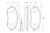 Гальмівні колодки, дискові BOSCH 0986494068 (фото 7)