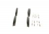 Тормозные колодки дисковые FIAT Doblo / Idea / Multipla передняя сторона 99 - BOSCH 0986494074 (фото 2)