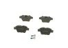 Комплект тормозных колодок с 4 шт. дисков BOSCH 0986494099 (фото 4)