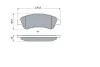 Гальмівні колодки дискові FIAT/CITROEN/PEUGEOT Ducato/Jumer/Boxer \'\'R \'\'06>> BOSCH 0986494110 (фото 5)